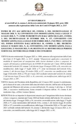 Ministero del Turismo - Ministero ...