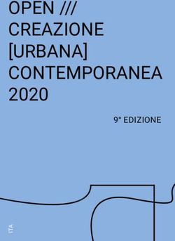 OPEN /// CREAZIONE URBANA CONTEMPORANEA 2020 - 9 EDIZIONE - Pergine Festival