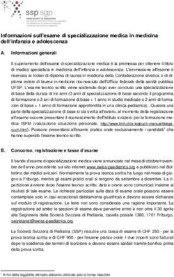 Informazioni sull'esame di specializzazione medica in medicina dell'infanzia e adolescenza - Schweizerische Gesellschaft f&uuml;r P&auml;diatrie