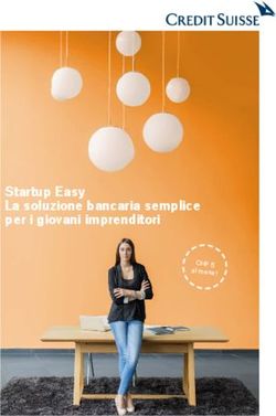 Startup Easy La soluzione bancaria semplice per i giovani imprenditori - Credit Suisse