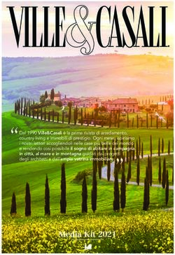 Media Kit 2021 - Edizioni Morelli