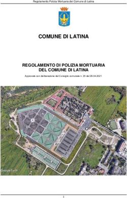 COMUNE DI LATINA REGOLAMENTO DI POLIZIA MORTUARIA DEL COMUNE DI LATINA - Comune di ...