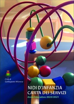 Anno Educativo 2020/2021 - Citt&agrave; di Garbagnate Milanese - Comune di ...