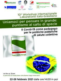 Uniamoci per pensare in grande: puntiamo al salto di specie - Regione ...