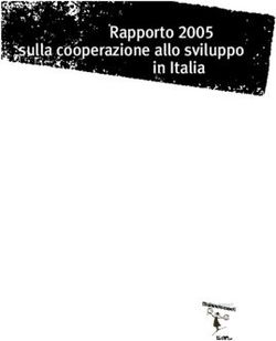 Sulla cooperazione allo sviluppo in Italia