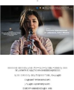 BANDO DI CONCORSO DI LETTERATURA, ARTE E MUSICA - "Giuseppe Tomasi di Lampedusa" 3 - 4 Aprile 2020 PREMIO TOMASI PER LE SCUOLE - IV Edizione ...