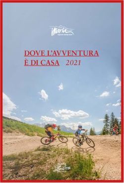 DOVE L'AVVENTURA &Egrave;DICASA 2021 - hotel-maria.it