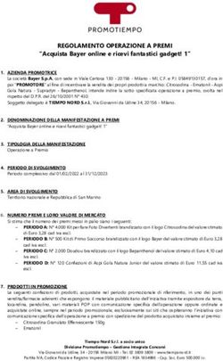 REGOLAMENTO OPERAZIONE A PREMI - "Acquista Bayer online e ricevi fantastici gadget! 1"