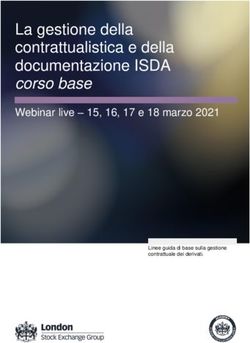 La gestione della contrattualistica e della documentazione ISDA corso base - Webinar live - 15, 16, 17 e 18 marzo 2021