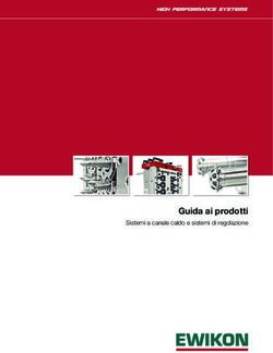 Guida ai prodotti Sistemi a canale caldo e sistemi di regolazione - ewikon