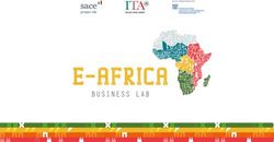 E-Africa BUSINESS LAB - ASSAFRICA & MEDITERRANEO - Sace Simest