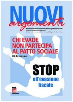 CHI EVADE NON PARTECIPA AL PATTO SOCIALE - SPI Cgil ...
