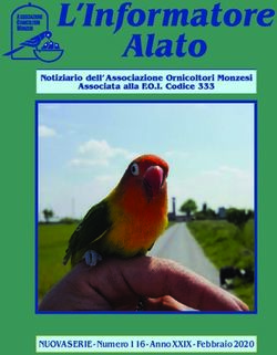 NUOVA SERIE - Numero 116 - Anno XXIX - Febbraio 2020 - Associazione Ornicoltori Monzesi
