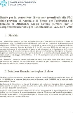 Bando per la concessione di voucher (contributi) alle PMI delle province di Ancona e di Fermo per l'attivazione di percorsi di Alternanza Scuola ...