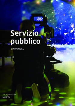 Servizio pubblico - SRG SSR