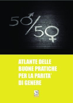 ATLANTE DELLE BUONE PRATICHE PER LA PARITA' DI GENERE - Anci