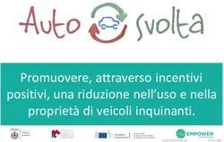 Promuovere, attraverso incentivi positivi, una riduzione nell'uso e nella proprietà di veicoli inquinanti - Comune di Milano