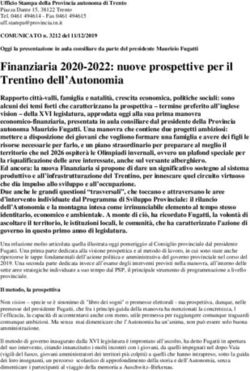 Finanziaria 2020-2022: nuove prospettive per il Trentino dell'Autonomia - Ufficio Stampa