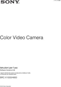 Color Video Camera - BRC-X1000/H800 Istruzioni per l'uso - pro.sony