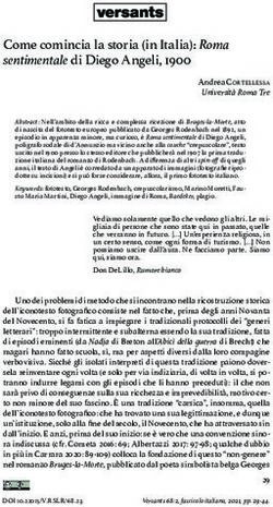Come comincia la storia (in Italia): Roma sentimentale di Diego Angeli, 1900