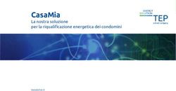 CasaMia La nostra soluzione per la riqualificazione energetica dei condomini - Snam