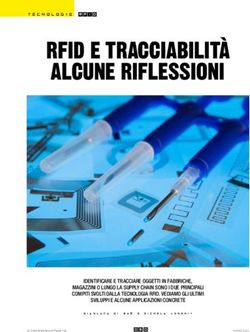 RFID E TRACCIABILIT&Agrave; ALCUNE RIFLESSIONI