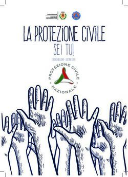 La protezione civile sei tu! - Comune di Scanzorosciate
