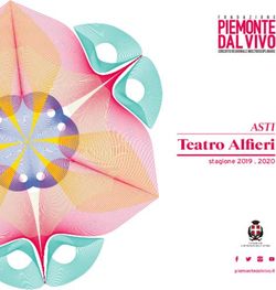 Teatro Alfieri ASTI stagione 2019 . 2020 - Comune di Asti