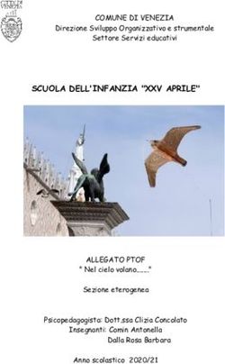 SCUOLA DELL'INFANZIA "XXV APRILE" - COMUNE DI VENEZIA - Comune di Venezia.