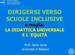 DIRIGERSI VERSO SCUOLE INCLUSIVE - LA DIDATTICA UNIVERSALE E L'EQUIT&Agrave; o meglio: Prof. Dario Ianes