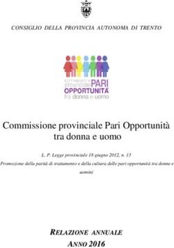 Commissione provinciale Pari Opportunità tra donna e uomo