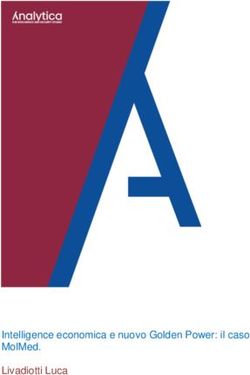Intelligence economica e nuovo Golden Power: il caso MolMed. Livadiotti Luca
