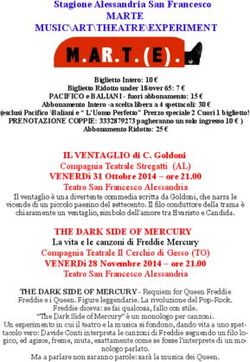 MARTE MUSIC ART THEATRE EXPERIMENT - Stagione Alessandria San Francesco