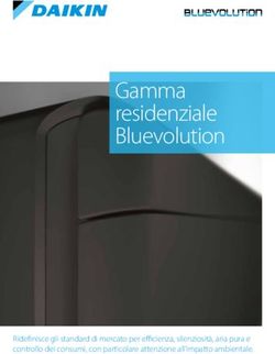Gamma residenziale Bluevolution - Ridefinisce gli standard di mercato per efficienza, silenziosità, aria pura e controllo dei consumi, con ...