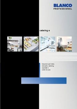 Attrezzature per grandi cucine, catering e vettovagliamento di comunità - Soluzioni per hotel, ristoranti, catering, ospedali e centri di cura