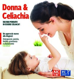 Donna & Celiachia HAI MAI PENSATO DI ESSERE CELIACA? - Un approccio nuovo alla diagnosi Osteoporosi, anemia, fertilit&agrave;, gravidanza e allattamento ...