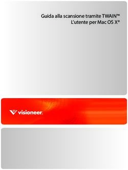 Guida alla scansione tramite TWAIN L'utente per Mac OS X