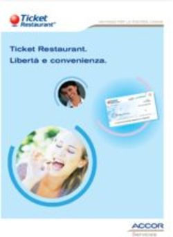 Ticket Restaurant. Libertà e convenienza.