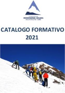 CATALOGO FORMATIVO 2021 - Fondazione Montagna Sicura
