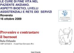 Prevenire e contrastare il burnout - Itala Orlando ASP AZALEA - Castel San Giovanni (Pc)