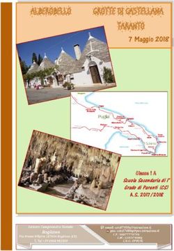 ALBEROBELLO GROTTE DI CASTELLANA TARANTO - 7 Maggio 2018 - A.S. 2017/2018 Classe 1 A - Istituto Comprensivo di ...