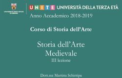 Storia dell'Arte Medievale - Corso di Storia dell'Arte Anno Accademico 2018-2019 - UniTE