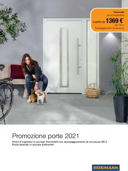 Promozione porte 2021 - a partire da 1369 € * - Portoni Garage Reggio Emilia