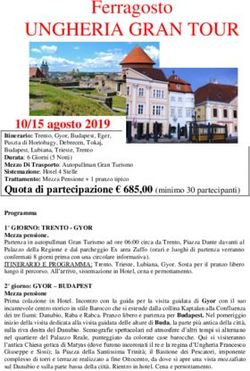 UNGHERIA GRAN TOUR Ferragosto - Acli Viaggi