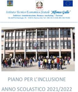 PIANO PER L'INCLUSIONE ANNO SCOLASTICO 2021/2022 - Istituto Tecnico ...