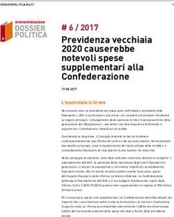 Previdenza vecchiaia 2020 causerebbe notevoli spese supplementari alla Confederazione