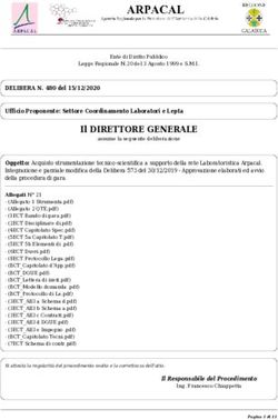 Il DIRETTORE GENERALE - Arpacal