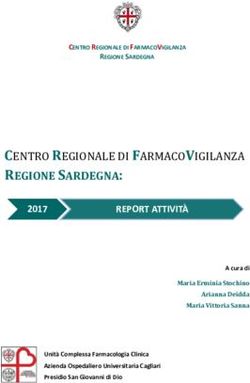 CENTRO REGIONALE DI FARMACOVIGILANZA REGIONE SARDEGNA
