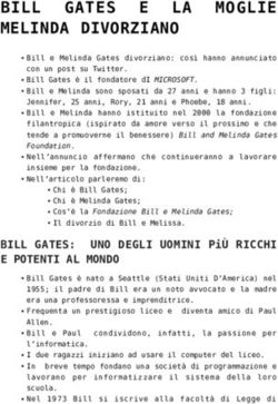 BILL GATES E LA MOGLIE MELINDA DIVORZIANO