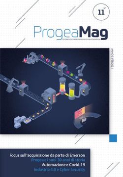 ProgeaMag 11N - Focus sull'acquisizione da parte di Emerson Progea e i suoi 30 anni di storia Automazione e Covid-19 Industria 4.0 e Cyber Security